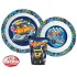 Hot Wheels Kinderserviesset – 3-delig – Bord, Kom en Beker – BPA-vrij – Voor Peuters en Kleuters